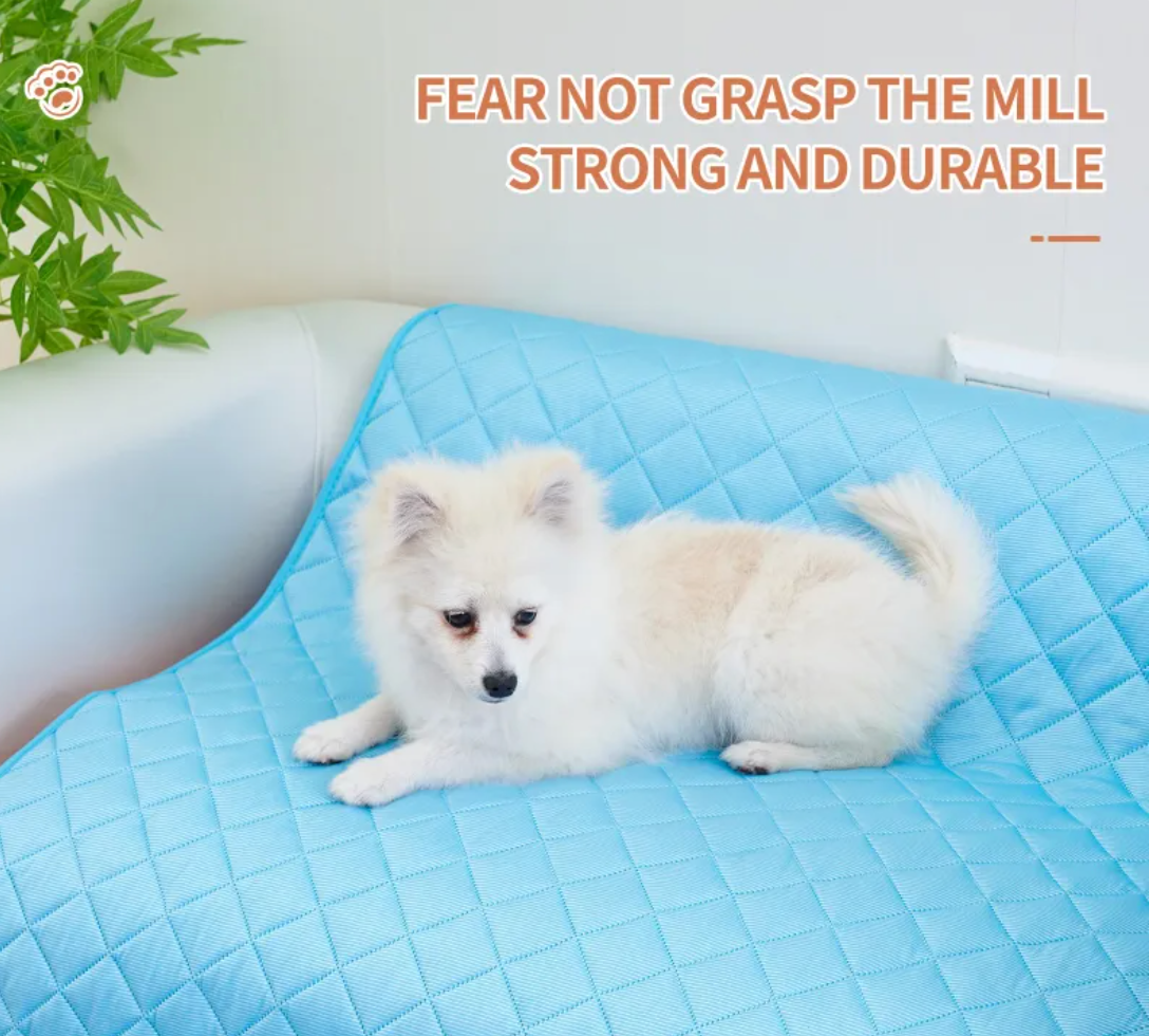 Self-Cooling Gel Mat for Dogs & Cats — Pressure Activated, No Electricity Needed | Heatstroke Prevention Cooling Pad | UAE Summer Essential | Multiple Sizes