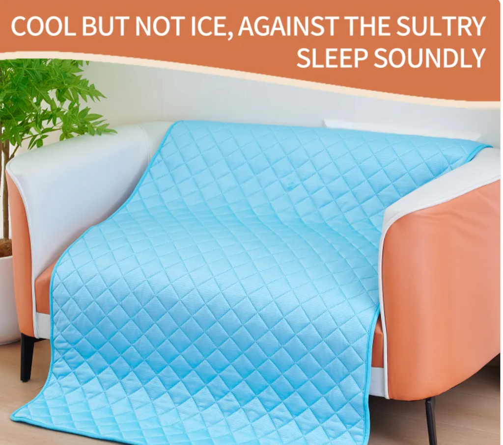 Self-Cooling Gel Mat for Dogs & Cats — Pressure Activated, No Electricity Needed | Heatstroke Prevention Cooling Pad | UAE Summer Essential | Multiple Sizes