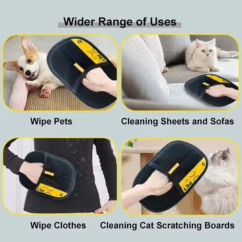 FurGrip Pro Electrostatic Pet Hair Removal Glove – Dogs & Cats | UAE